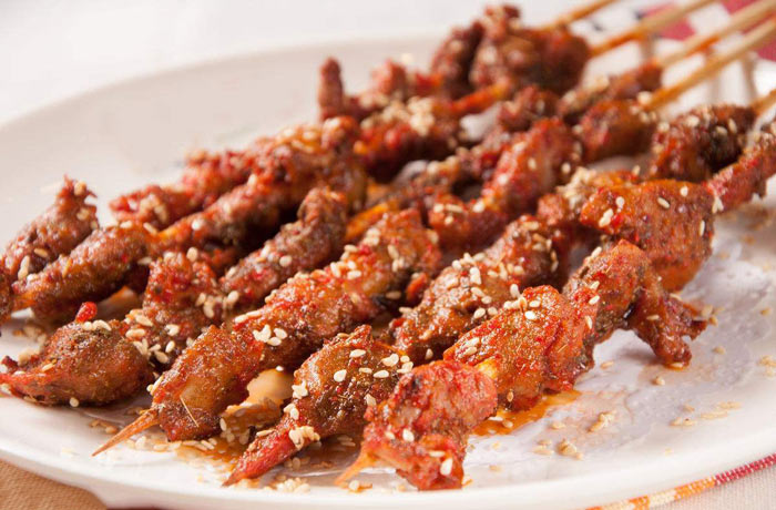 昂仁烤羊肉串培训
